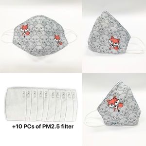 Face mask +Filter /nose wire cotton waterRepellent